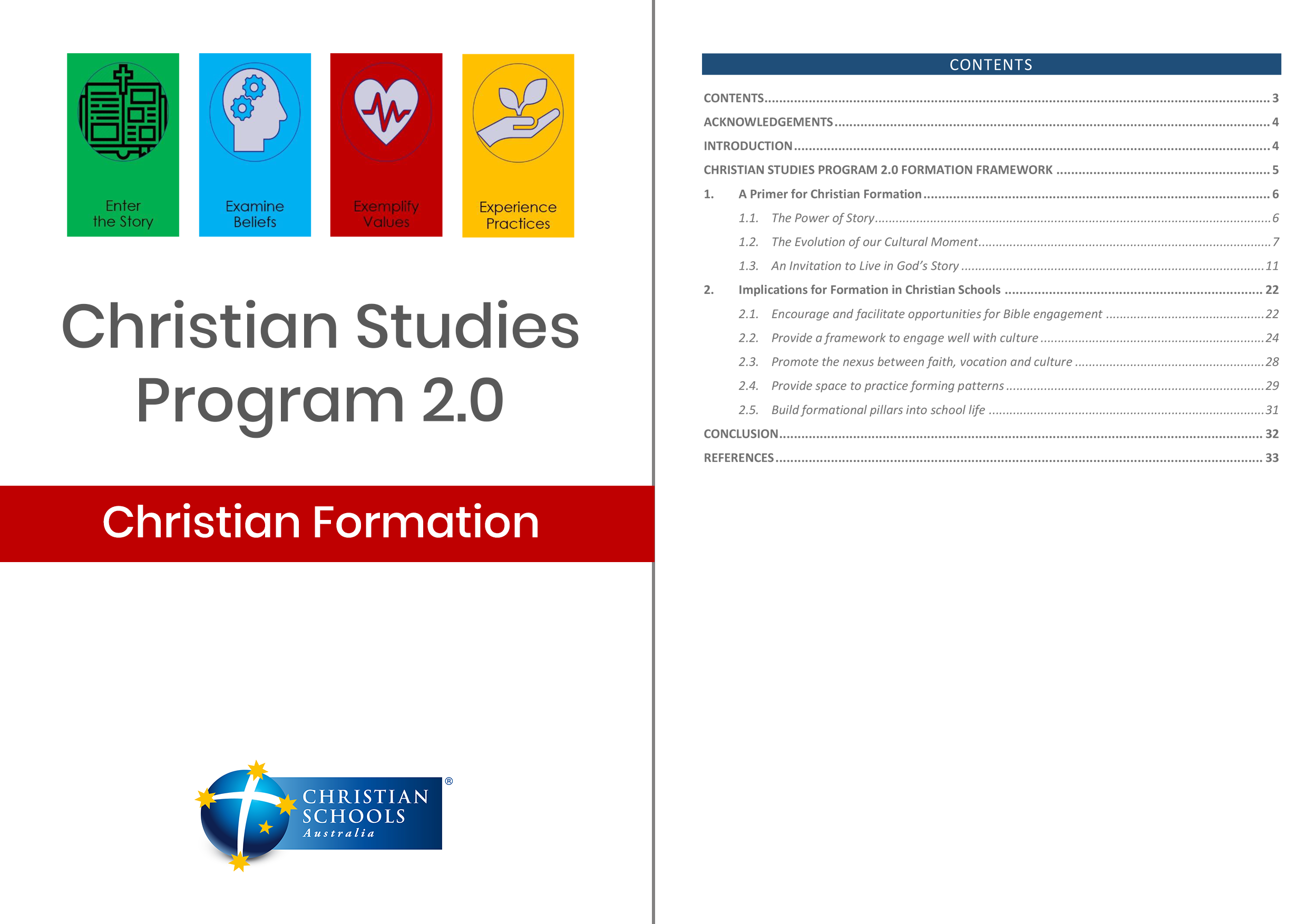 Christian Studies Program 2.0 - Christian Formation